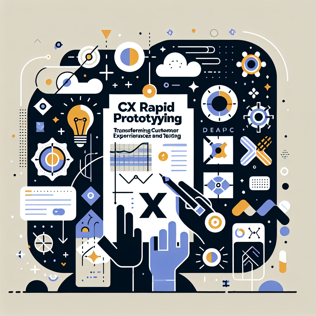 Experimenting with CX Rapid Prototyping for New Journeys