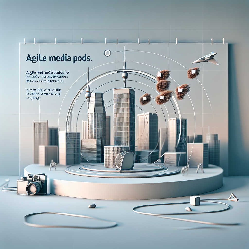 Agile Media Pods for Faster Execution