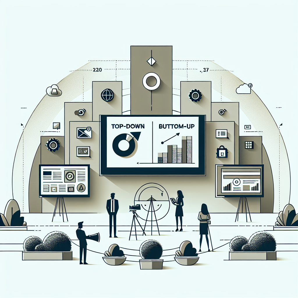 Top-Down vs. Bottom-Up Planning in Media Strategy