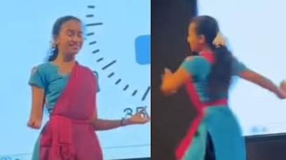 An Indian girl goes viral for a Bharatanatyam record. (Photo Credit: Instagram)
