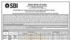 SBI Clerk Notification 2025 Released ...