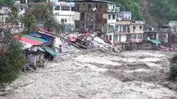 rains flood India's Uttarakhand