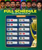 Asia Cup 2025 Schedule Announced ...