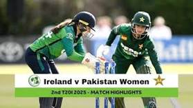 Ireland v ​Pakistan Women 2nd T20I, 202 ...