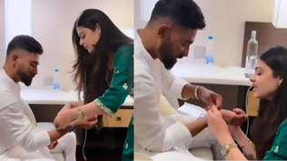 Asha Bhosle’s granddaughter Zanai Bhosle ties Rakhi to Mohammed Siraj, ends dating speculation