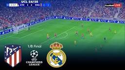 Atletico Madrid vs Real Madrid - 2025 ...
